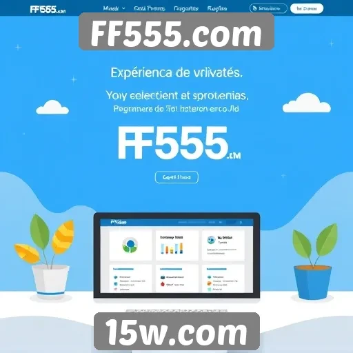 Experiência do usuário no site FF555.com em foco